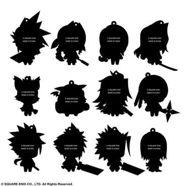 Final Fantasy Rubber Charms 7 cm Assortment FF VII Extended Edition