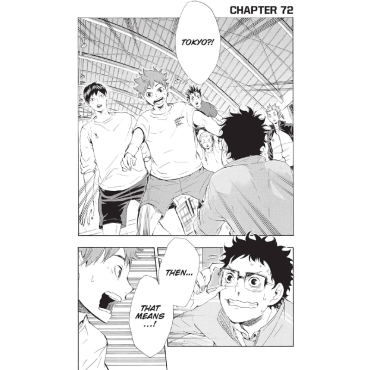 Manga: Haikyu Vol. 9