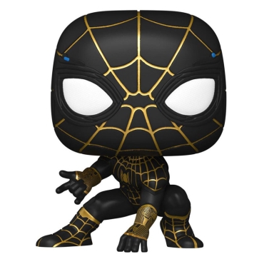 Spider-Man: No Way Home POP! Vinyl Figure Spider-Man (Black & Gold Suit) 9 cm
