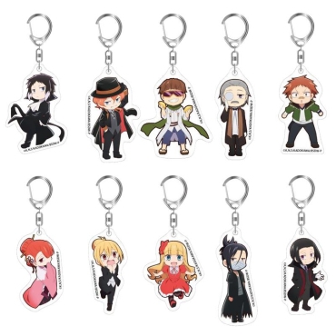 Bungo Stray Dogs Wan! Keychain - Nakajima Atsushi