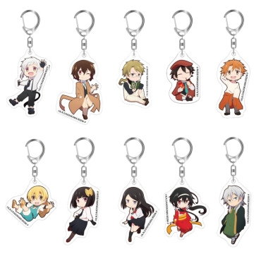 Bungo Stray Dogs Wan! Keychain - Nakajima Atsushi