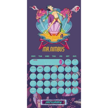  RICK & MORTY 2022 SQUARE CALENDAR