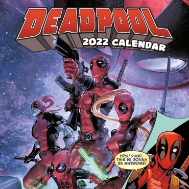 Disney Marvel, Deadpool Official Calendar 2022