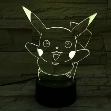Pokemon RGB Touch Лампа - Pikachu