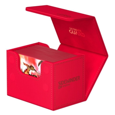 Ultimate Guard Sidewinder 80+ XenoSkin Monocolor Red