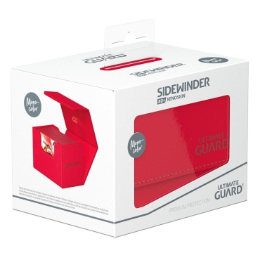 Ultimate Guard Sidewinder 80+ XenoSkin Monocolor Red
