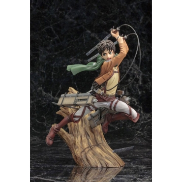 Attack on Titan ARTFX J Statue 1/8 Eren Yeager Renewal Package Ver. 26 cm