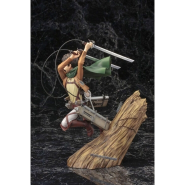 Attack on Titan ARTFX J Statue 1/8 Eren Yeager Renewal Package Ver. 26 cm