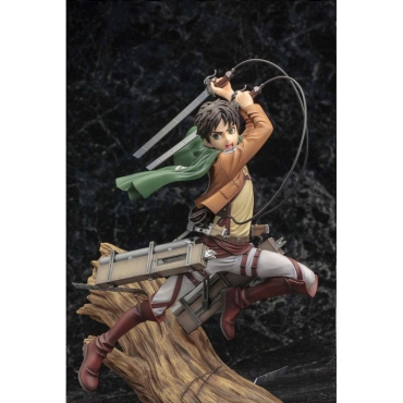 Attack on Titan ARTFX J Statue 1/8 Eren Yeager Renewal Package Ver. 26 cm