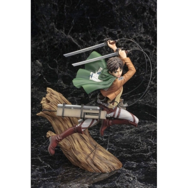 Attack on Titan ARTFX J Statue 1/8 Eren Yeager Renewal Package Ver. 26 cm