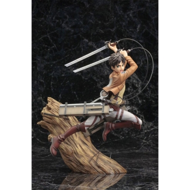 Attack on Titan ARTFX J Statue 1/8 Eren Yeager Renewal Package Ver. 26 cm