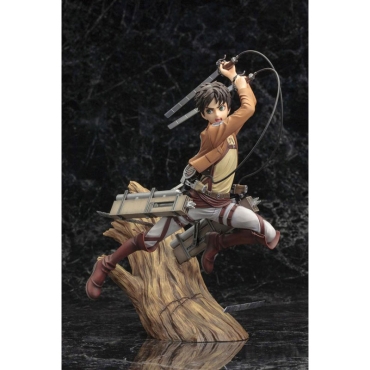 Attack on Titan ARTFX J Statue 1/8 Eren Yeager Renewal Package Ver. 26 cm