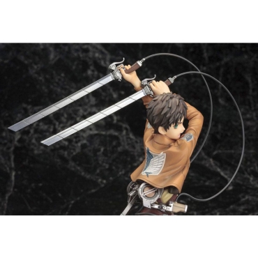 Attack on Titan ARTFX J Statue 1/8 Eren Yeager Renewal Package Ver. 26 cm