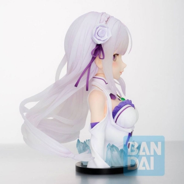 Re:Zero Ichibansho PVC Bust Emilia (May The Spirit Bless You) 23 cm