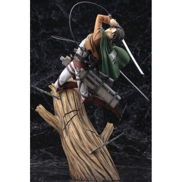Attack on Titan ARTFXJ Statue 1/8 Levi Renewal Package Ver. 28 cm