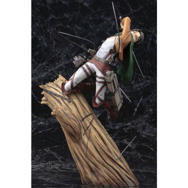 Attack on Titan ARTFXJ Statue 1/8 Levi Renewal Package Ver. 28 cm