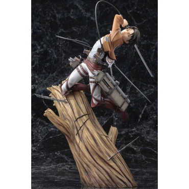 Attack on Titan ARTFXJ Statue 1/8 Levi Renewal Package Ver. 28 cm
