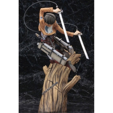 Attack on Titan ARTFXJ Statue 1/8 Levi Renewal Package Ver. 28 cm