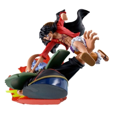 One Piece Log Box Trading Figure 8 cm Re: Birth Wanokuni Vol. 3 Assortment - Luffy, Zoro, Shanks & Oden