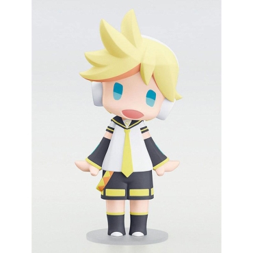 Character Vocal Series 02: Kagamine Rin/Len HELLO! GOOD SMILE Action Figure Kagamine Len 10 cm