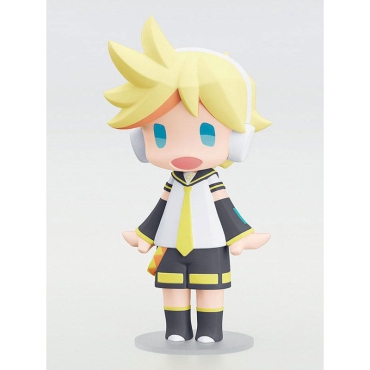 Character Vocal Series 02: Kagamine Rin/Len HELLO! GOOD SMILE Action Figure Kagamine Len 10 cm