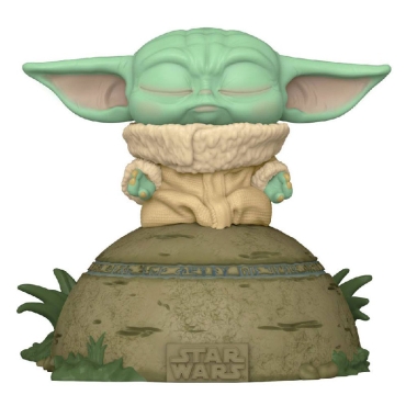 Star Wars The Mandalorian POP! Deluxe Vinyl Figure The Child using the Force 9 cm