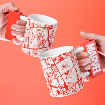 Marvel Logo Shaped Mug