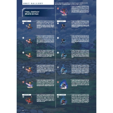 Final Fantasy Brave Exvius Artbook