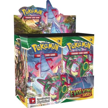 Pokemon TCG Sword & Shield 7 - Evolving Skies Booster box - 36 Boosters
