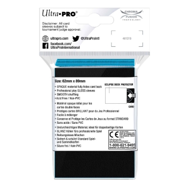 Ultra Pro ECLIPSE Gloss small Sleeves 60pc - Sky Blue