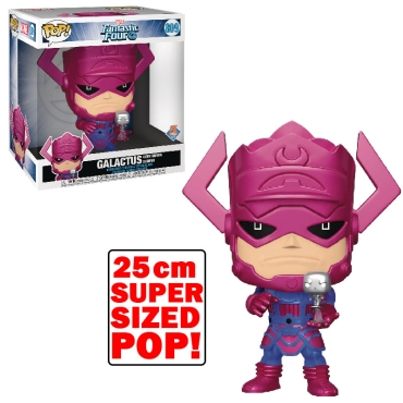 Fantastic Four Marvel Funko POP! Jumbo Vinyl Figure Galactus with Silver Surfer (Special Edition)