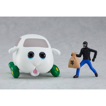 Pui Pui Molcar MODEROID Plastic Model Kit Molcar Shiromo 7 cm