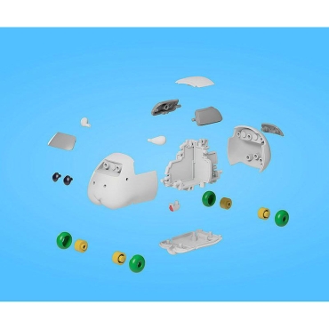 Pui Pui Molcar MODEROID Plastic Model Kit Molcar Shiromo 7 cm