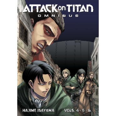 Manga: Attack On Titan Omnibus 2 (Vol. 4-6)