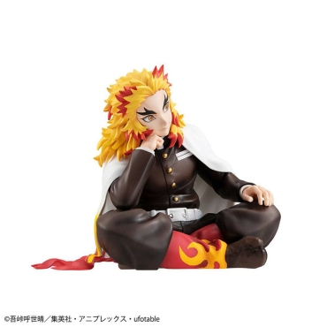 Demon Slayer Kimetsu no Yaiba G.E.M. PVC Statue - Rengoku Palm Size Edition Deluxe 9 cm