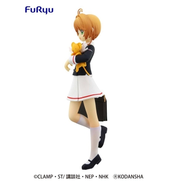 Card Captor Sakura Clear Card Special PVC Statue - Tomoeda Junior High School Uniform 17 cm