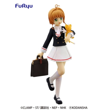 Card Captor Sakura Clear Card Special PVC Statue - Tomoeda Junior High School Uniform 17 cm