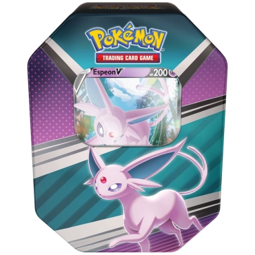Pokemon TCG Eevee Evolutions Tin - Sylveon V,Umbreon V & Espeon V
