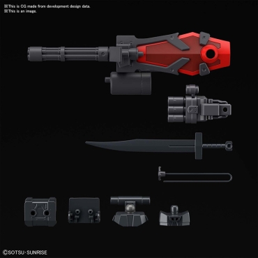 (HG) Gundam Model Kit - GOUF Crimson Custom 1/144