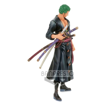 One Piece DXF Grandline Men PVC Statue Roronoa Zoro (Wano Kuni) 17 cm