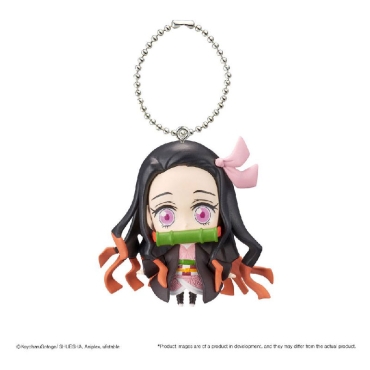 Demon Slayer: Kimetsu no Yaiba Keychain 5 cm Deformed Mascot - Tanjiro, Nezuko, Giyu, Rengoku & Muzan