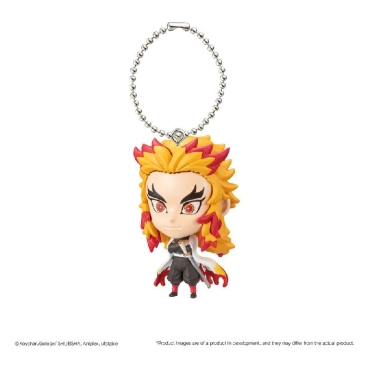 Demon Slayer: Kimetsu no Yaiba Keychain 5 cm Deformed Mascot - Tanjiro, Nezuko, Giyu, Rengoku & Muzan
