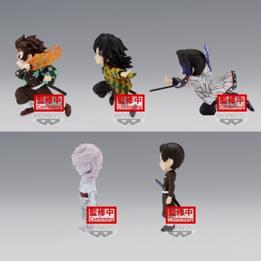 Demon Slayer WCF ChiBi PVC Statues 7 cm - Tanjiro, Giyu, Kocho, Rui & Murata