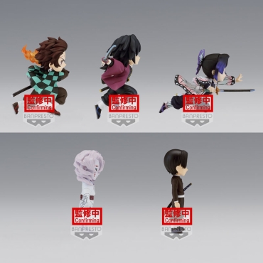 Demon Slayer WCF ChiBi PVC Statues 7 cm - Tanjiro, Giyu, Kocho, Rui & Murata
