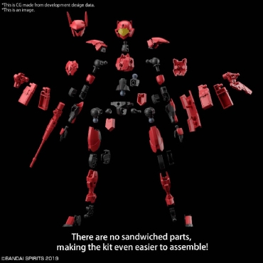 Gundam Model Kit 30 Minutes Missions - 30MM Exm-E7C Spinatia (Commando Type) 1/144