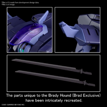 (HG) Gundam Model Kit - Brady Hound (Brad Exclusive) 1/72