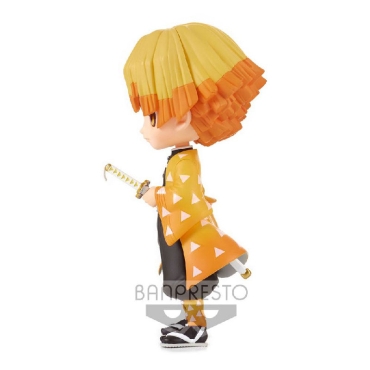 Demon Slayer Kimetsu no Yaiba Q Posket Mini Figure Zenitsu Agatsuma II Ver. A 14 cm