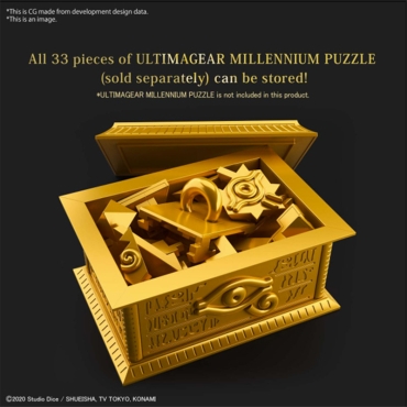 Yu-Gi-Oh! - Gold Sarcophagus For Ultimagear Millennium Puzzle