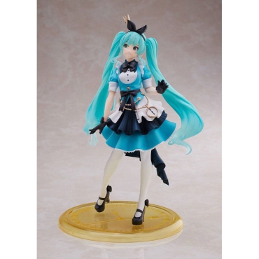 Vocaloid PVC Princess AMP Statue Hatsune Miku Alice Ver. 18 cm