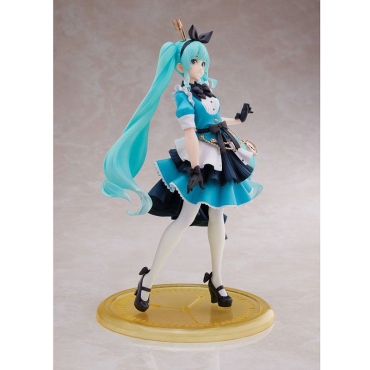 Vocaloid PVC Princess AMP Statue Hatsune Miku Alice Ver. 18 cm